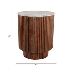 LEXRUN IVORY TABLE 20 (IN) 9