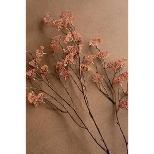 Artificial Blush Rice Flower Stem 2