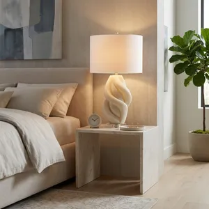 ROSEPORT IVORY LAMP 26 (IN) 11
