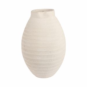 HAZENVALE WHITE VASE 17 (IN) 1