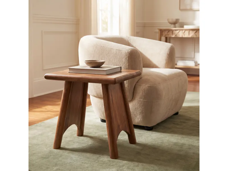 Hecate Side Table Walnut 2