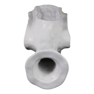 DAWSONWELL WHITE VASE 23 (IN) 7