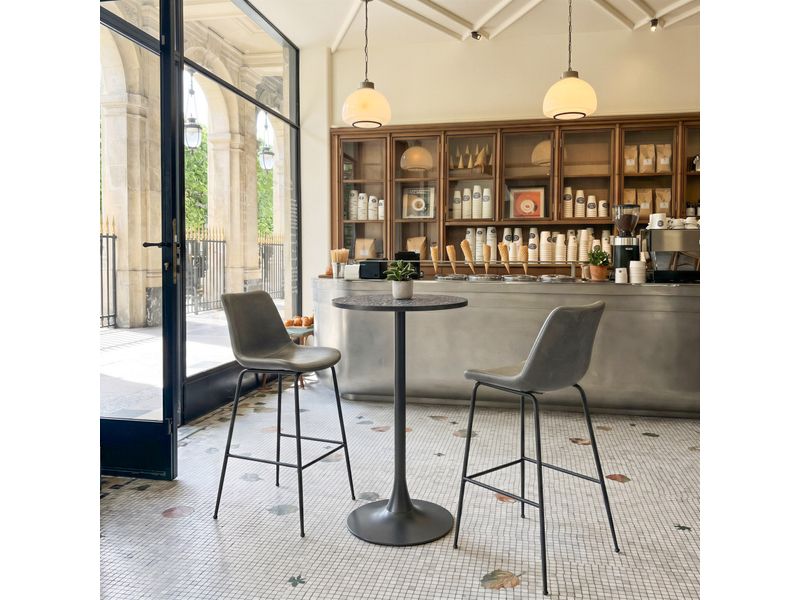 Byron Barstool Gray 2