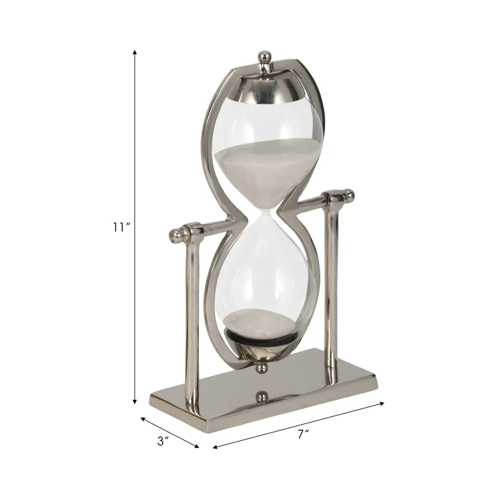DIXONLAND SILVER HOURGLASS 11 (IN)