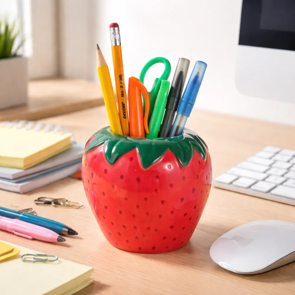 HANNAHSIDE RED PENCIL CUP 4 (IN)