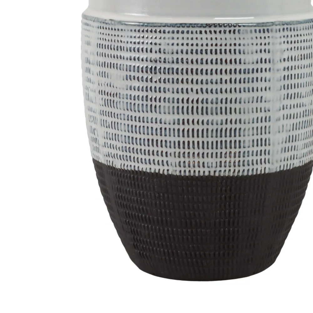 DALEYWICK GRAY VASE 18 (IN)