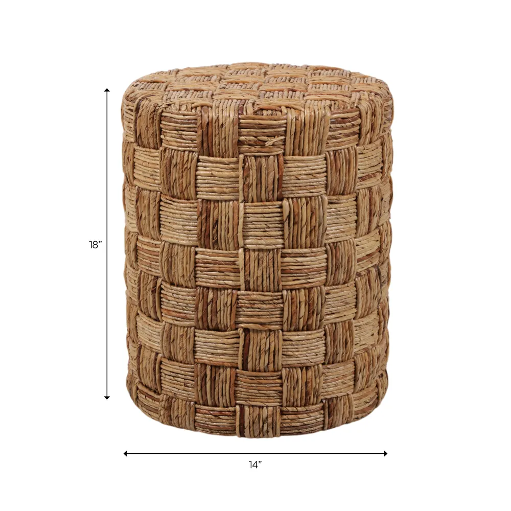ENNISBROOK BROWN STOOL 18 (IN)