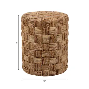 ENNISBROOK BROWN STOOL 18 (IN) 10