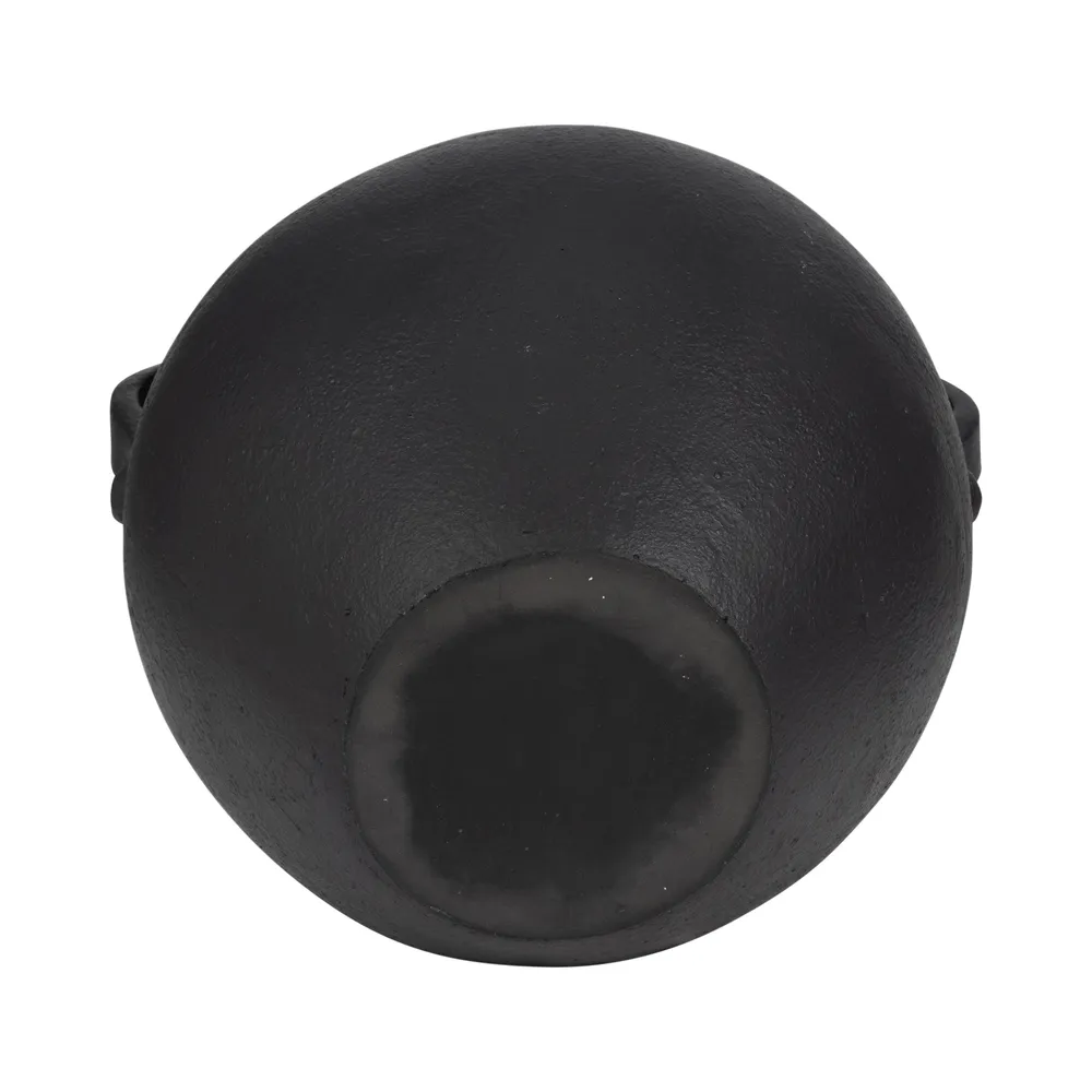BURTONHOLM BLACK VASE 16 (IN)