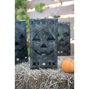 Tin Bag Jack-O-Lantern Luminary 4