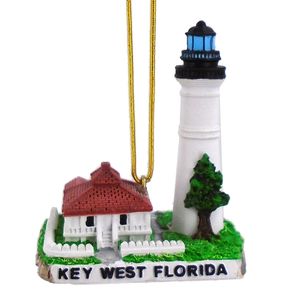2-1/2" KEY WEST FLORIDA LIGHTHOUSE ORNA 1
