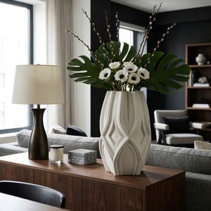 SYLVANBEACH IVORY VASE 17 (IN) 10
