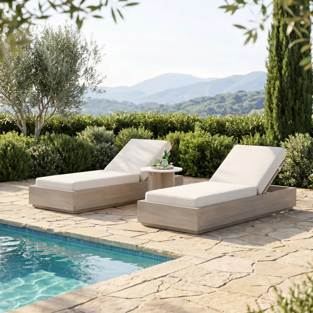 Varadero Beach Chaise Gray