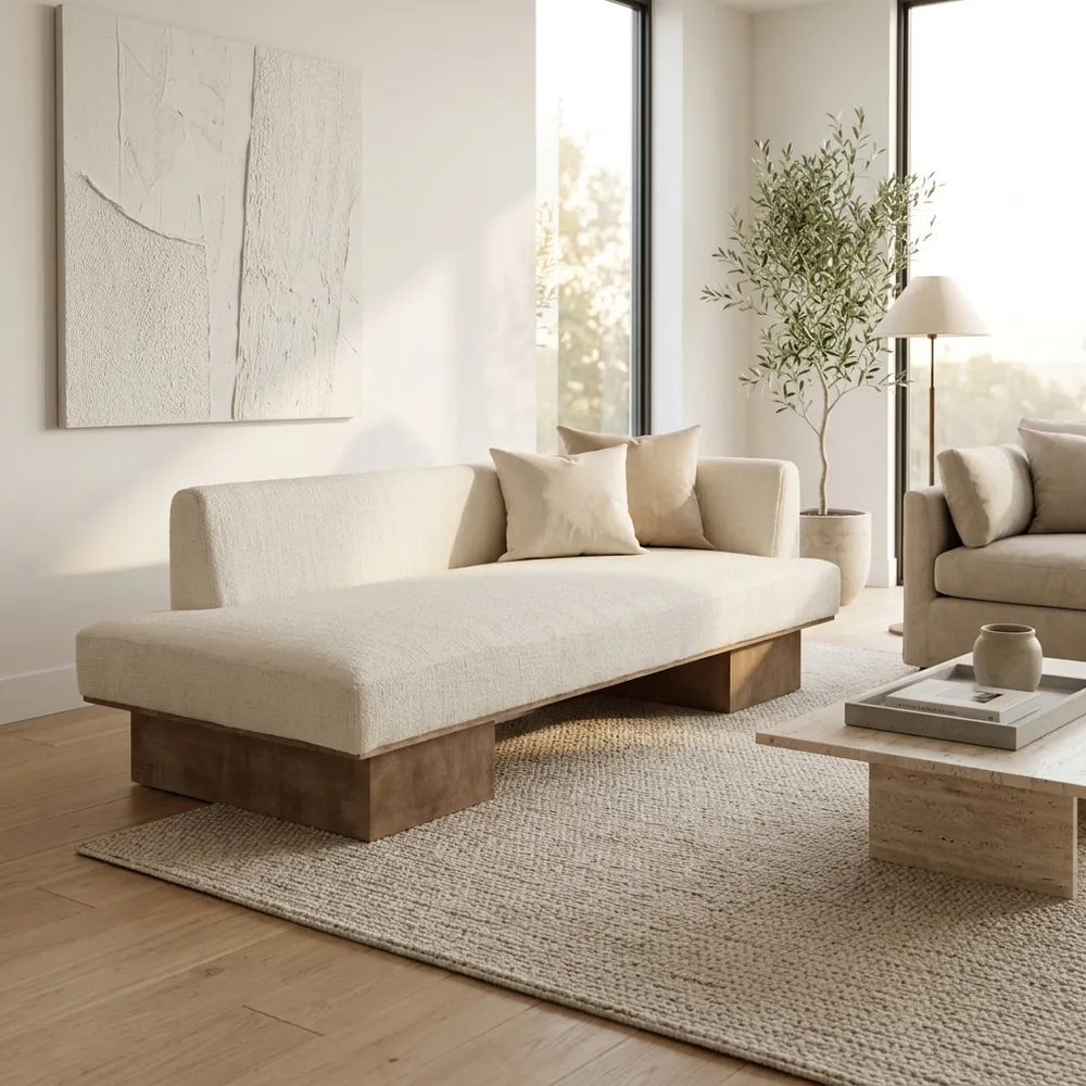 LONDONGATE IVORY CHAISE LOUNGE 80 (IN)