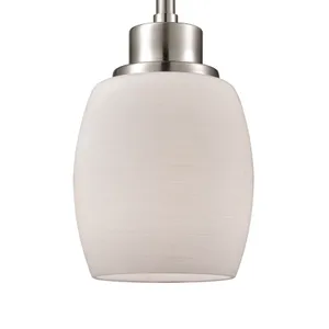 Casual Mission 5'' Wide 1-Light Mini Pendant - Brushed Nickel 4