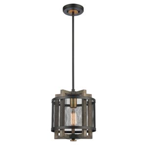Woodbridge 10'' Wide 1-Light Mini Pendant - Matte Black 1