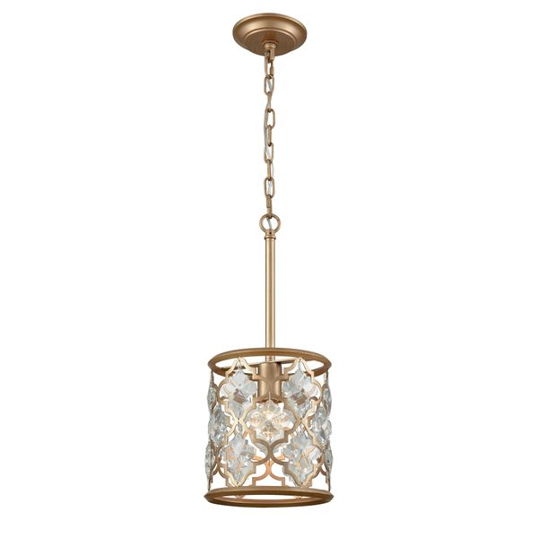 Armand 8'' Wide 1-Light Mini Pendant - Matte Gold