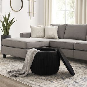 HENLEYFORD BLACK STOOL 18 (IN) 11