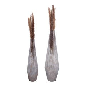 MORTONWELL SET OF 2 WHITE JARS 19 (IN) 3