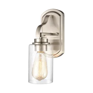 Market Square 12'' High 1-Light Vanity Light - Brushed Nickel 2