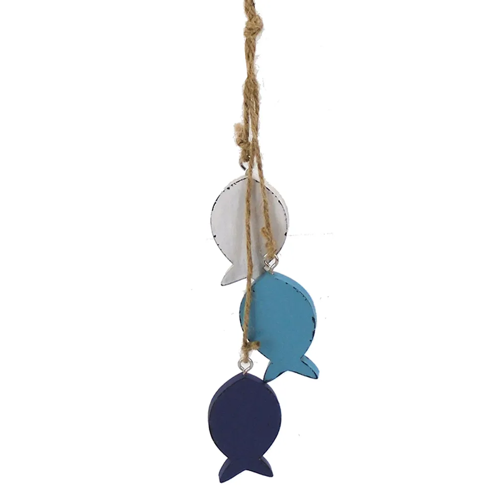 12" FISH TRIO ORNAMENT