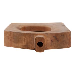 DOUGALGATE BROWN VASE 19 (IN) 7