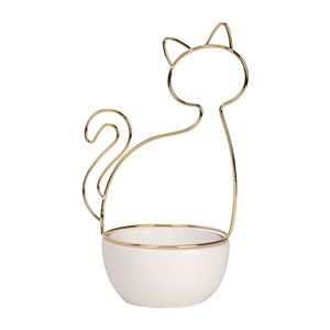 COVETON WHITE TRINKET TRAY 10 (IN) 1
