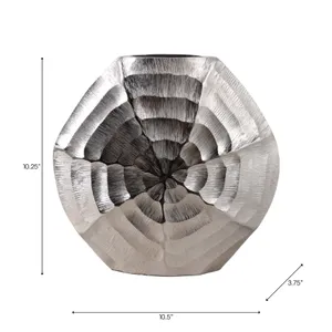 COLTONBEACH SILVER VASE 11 (IN) 9