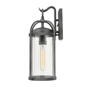 Catalonia 17.5″ High 1-Light Outdoor Sconce - Distressed Zinc 4