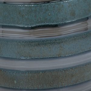 DENVERRIDGE BLUE GLASS VASE 10 (IN) 5