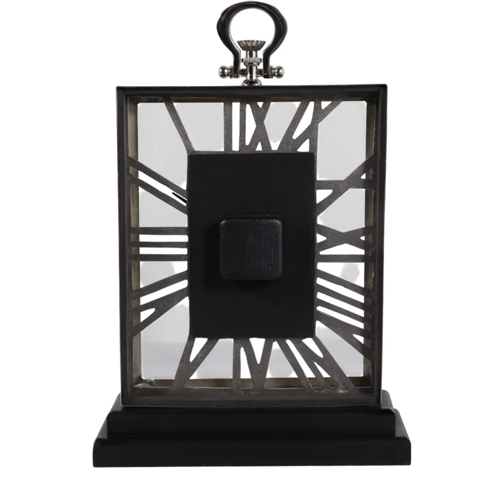 LARKHAVEN SILVER CLOCK 17 (IN)