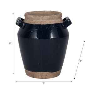 CLYDELAND BLUE VASE 11 (IN) 10