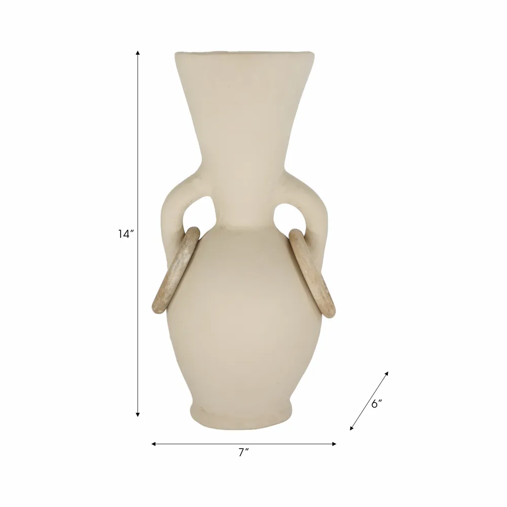 ELLIOTWELL IVORY VASE 14 (IN)