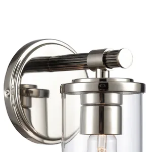 Burrow 5'' Wide 1-Light Vanity Light - Polished Nickel 3