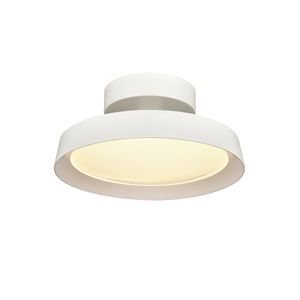 Nancy 11.75'' Wide LED Semi Flush Mount - Matte White 3