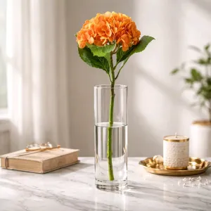 Orange Hydrangea 22in 1