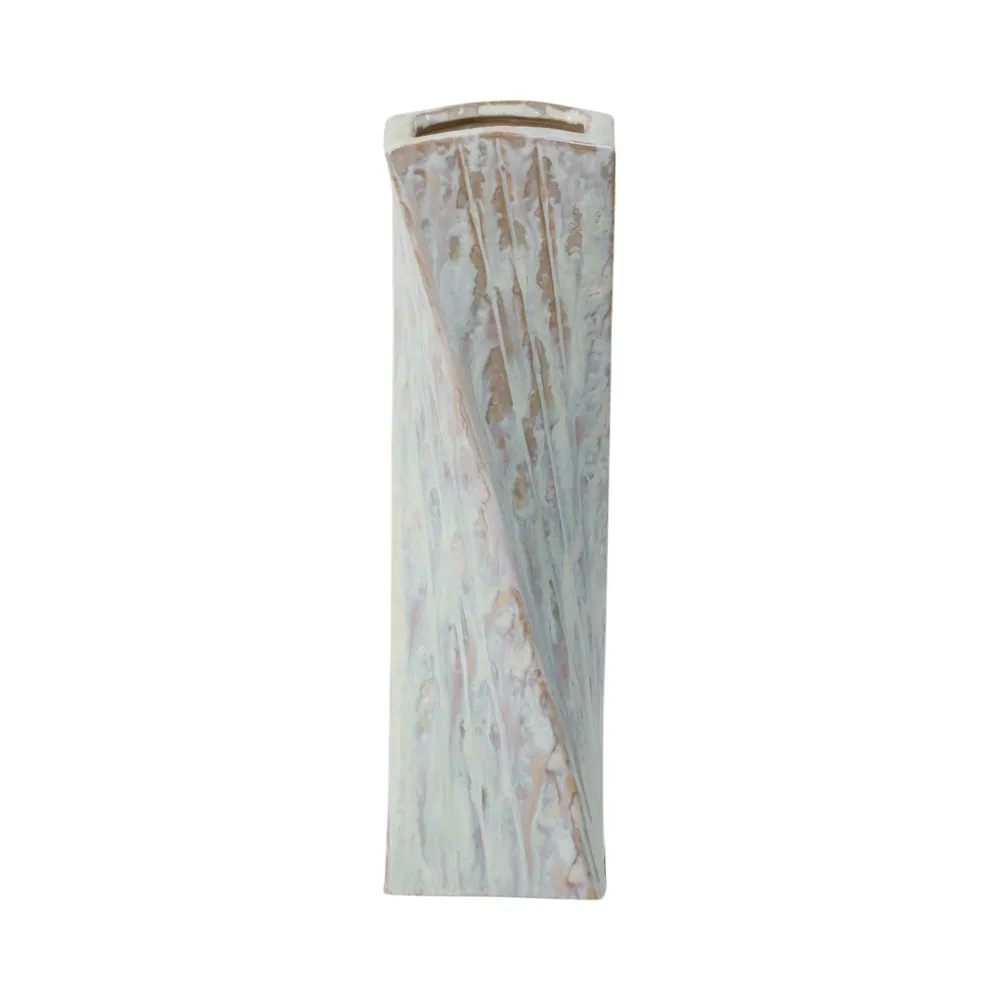 GREYSONCROSS BROWN VASE 14 (IN)