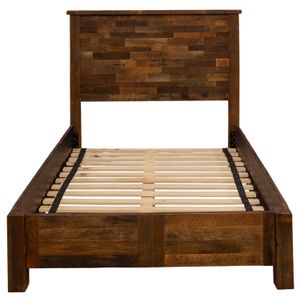 Barnwood Americana Bed with Rail System - King 4