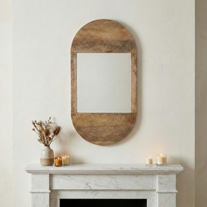 DAMIENMOOR BROWN MIRROR 34 (IN) 10