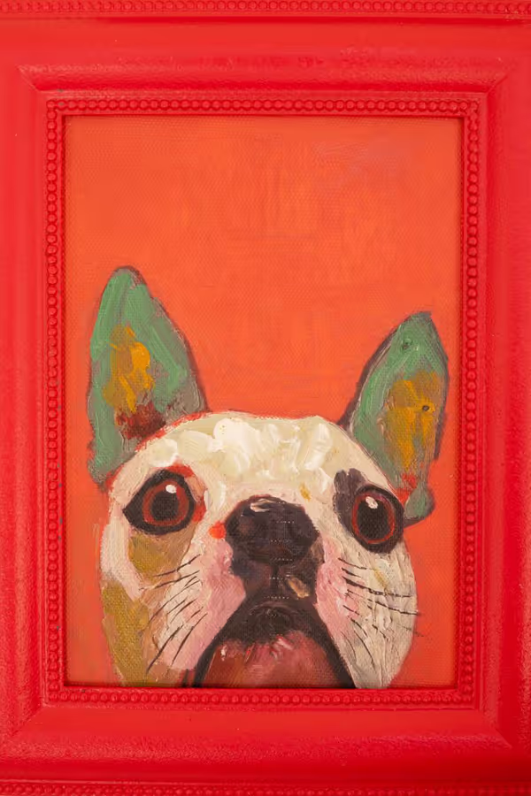 Set of 3 Dog Paintings