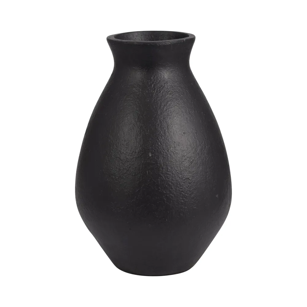 SAGEVIEW BLACK VASE 16 (IN)