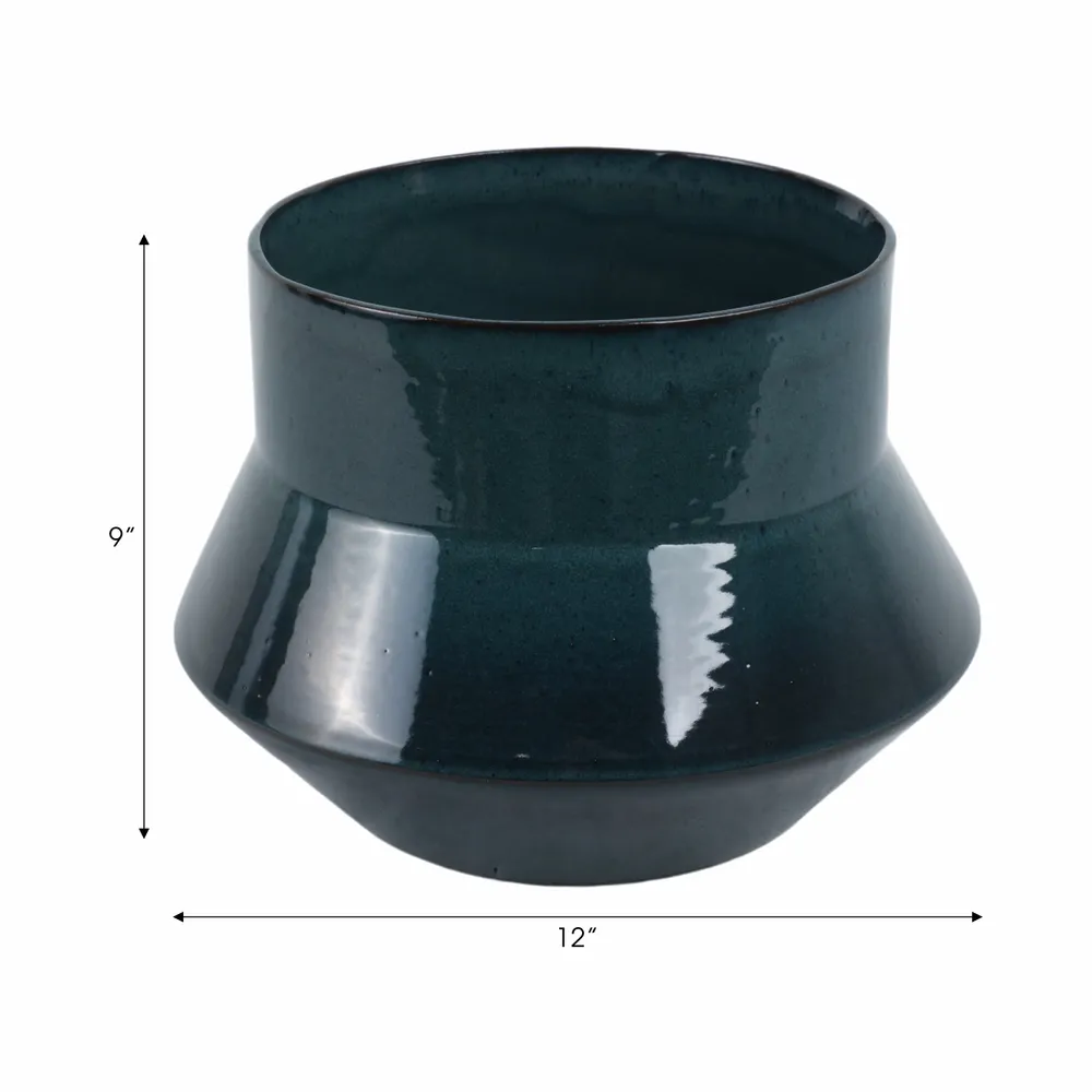 FORBESBEACH BLUE VASE 9 (IN)