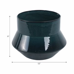 FORBESBEACH BLUE VASE 9 (IN) 9