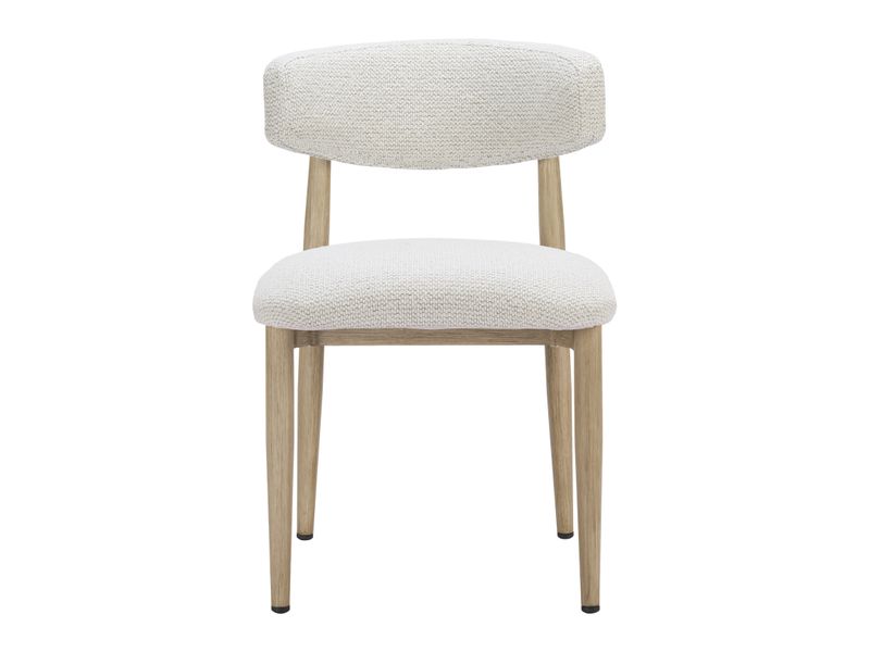 Bege Dining Chair White 4