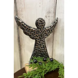 Tarnished Angel with Wings 8x7in 1