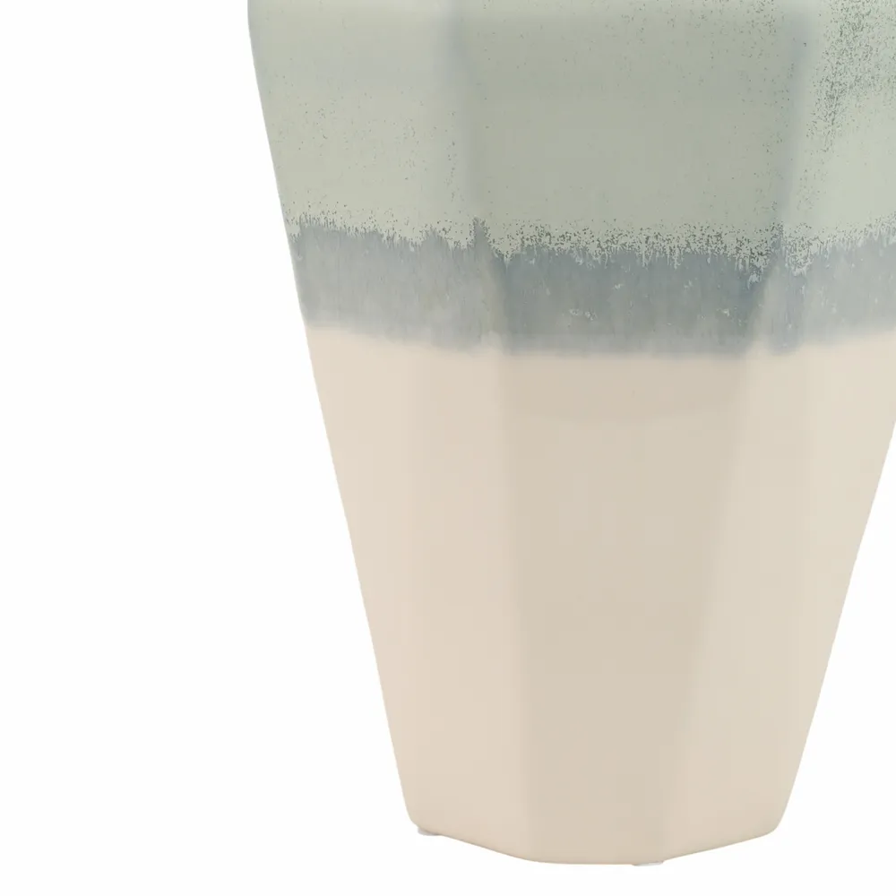 ROMANROSE BLUE VASE 18 (IN)