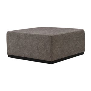 SHAWWIND GRAY OTTOMAN 18 (IN) 3