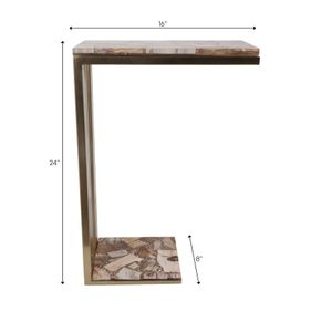 ALDENPORT GOLD TABLE 24 (IN) 10