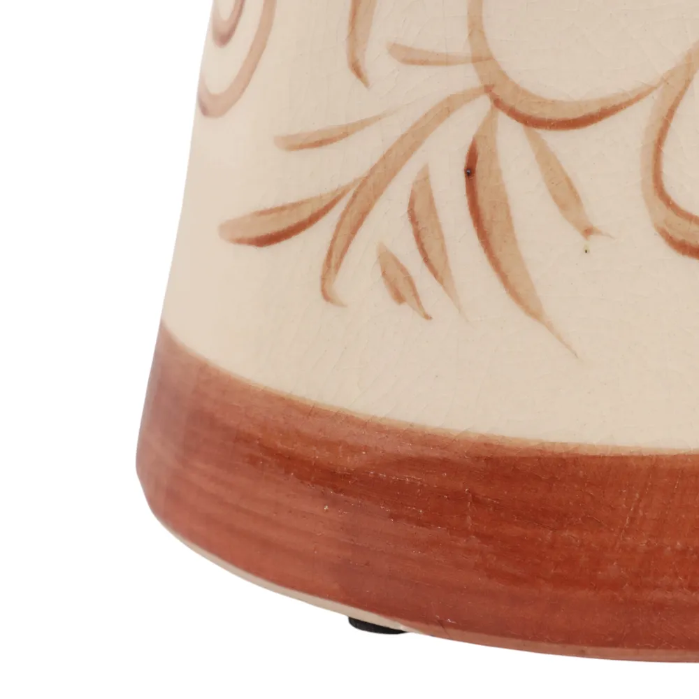 HAZENGATE BROWN VASE 10 (IN)