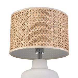 Rockport 17'' High 1-Light Table Lamp - Matte White 5